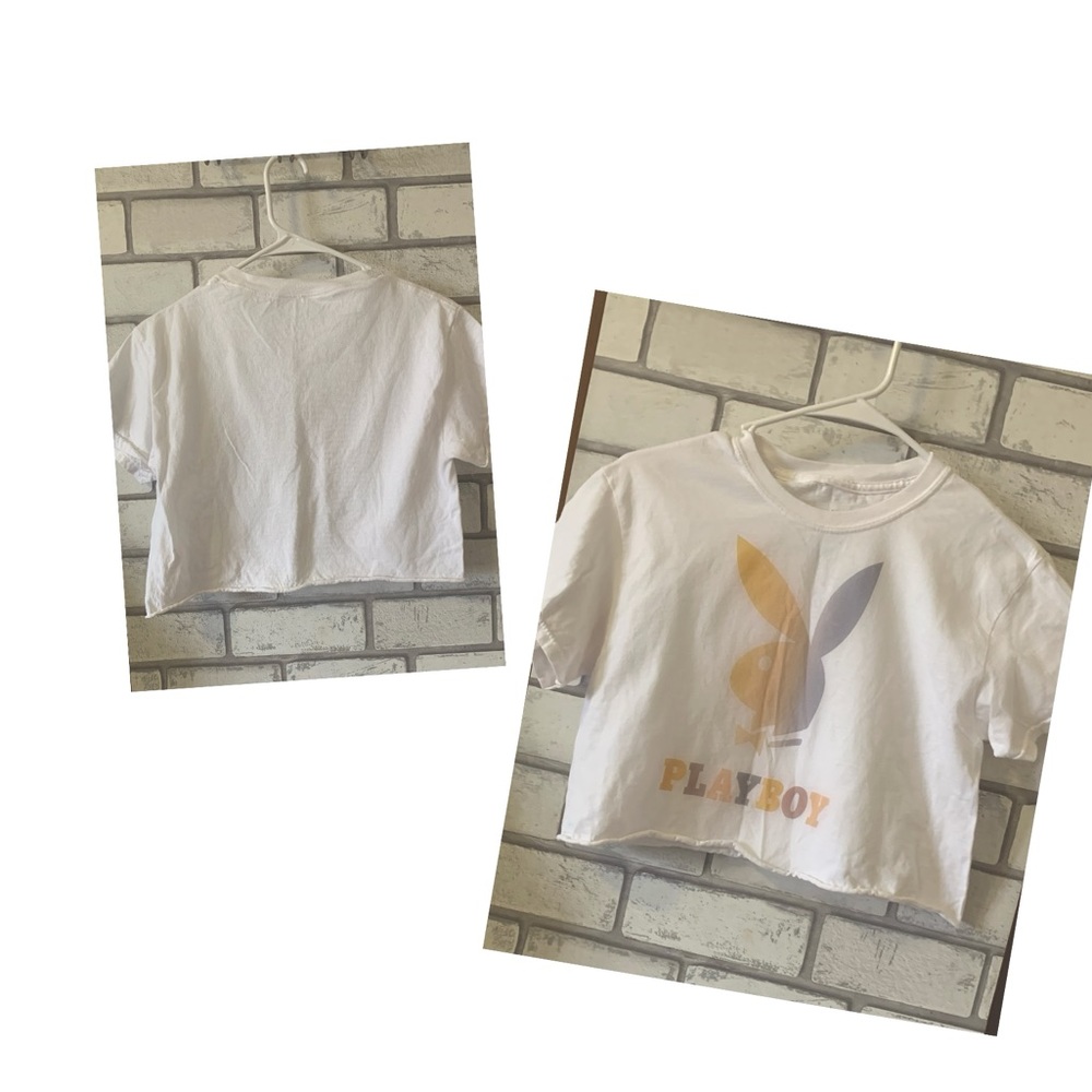 Playboy crop top barely worn.